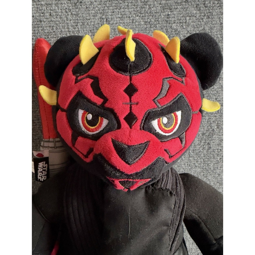 Build A Bear Rare Retired Darth Maul With Double Sided Light Sabre